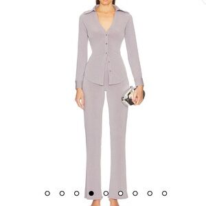 Song of Style Dove Grey Pant Set